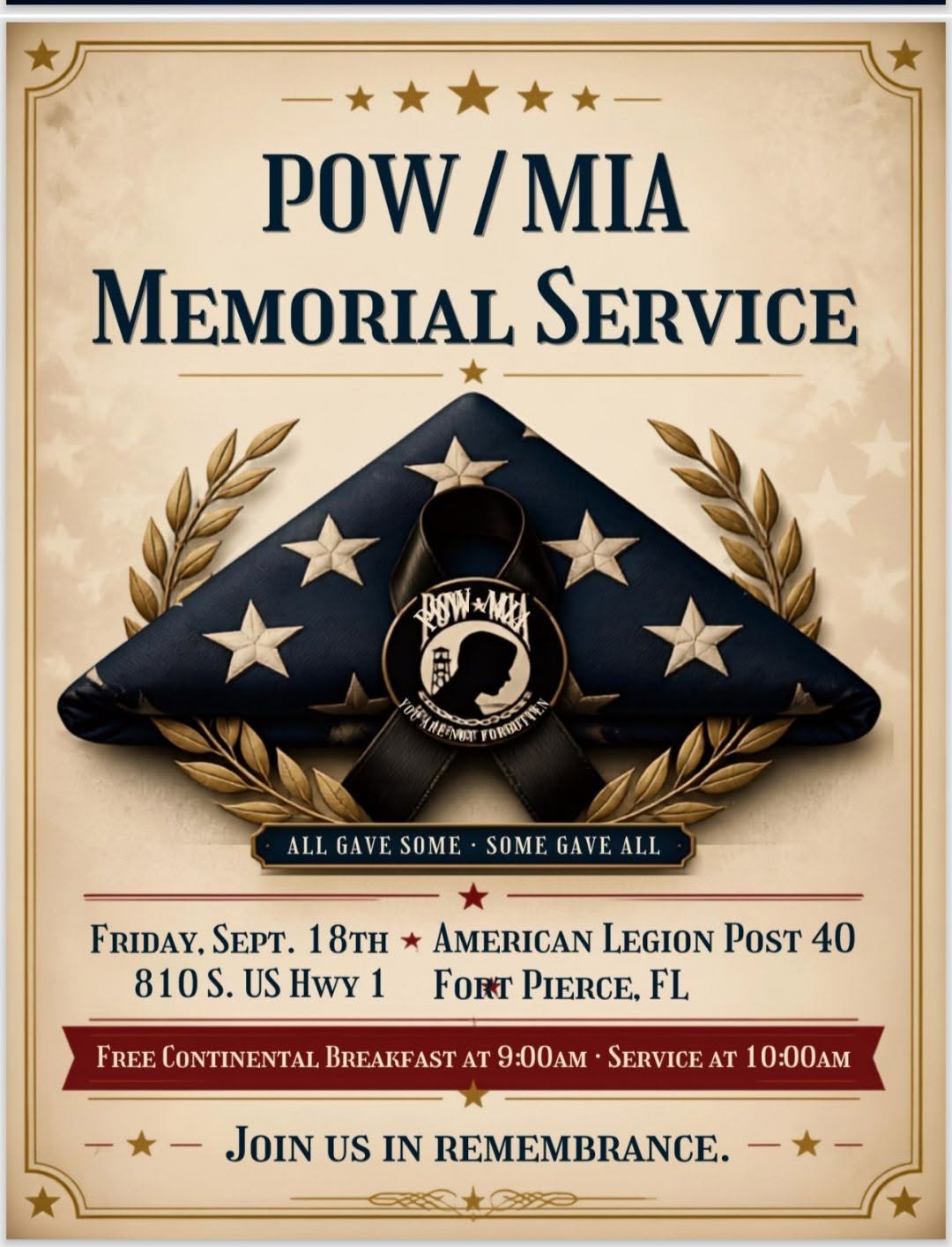 Event flyer